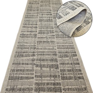 Chodnik na balkon taras TERRA BLOCK 09 pleciony – do wewnątrz i na zewnątrz, sznurkowy