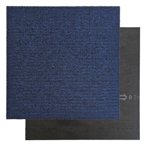 Płytka dywanowa MADRID 2583 niebieska do biura, do sklepu, do salonu