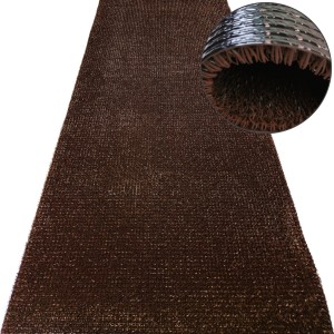 Wycieraczka NOVOTURF brązowa – szczotkowa „trawa/astro” na metry, szer. 91 cm