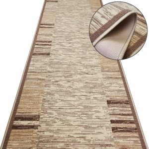 Chodnik do przedpokoju ADAGIO 03 słomiano-beżowy – antypoślizgowy, podgumowany, na metry