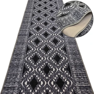 Chodnik do przedpokoju MACAN 19 szary – antypoślizgowy, podgumowany, na metry