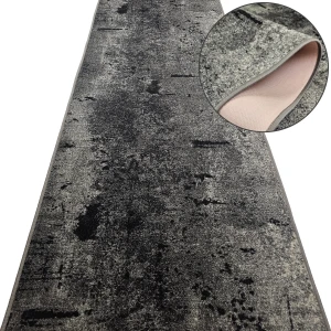 Chodnik do przedpokoju MARL 19 szary – antypoślizgowy, podgumowany, na metry