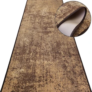 Chodnik do przedpokoju NEW MARL 17 brązowy – antypoślizgowy, podgumowany, na metry