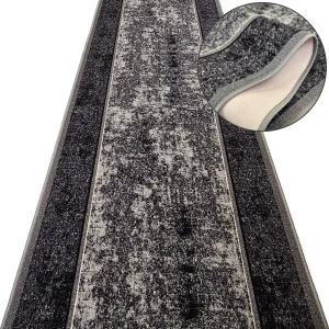 Chodnik do przedpokoju STARK 19 szary – antypoślizgowy, podgumowany, na metry