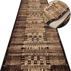 Chodnik do przedpokoju VENETO 04 beżowy – antypoślizgowy, podgumowany, na metry