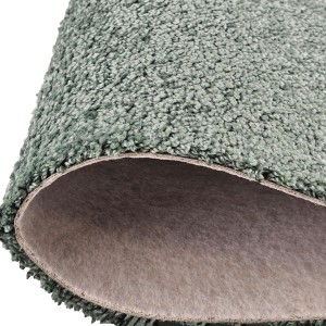 Wykładzina dywanowa MANCHESTER FILC 12 zielona - do sypialni, salonu i przedpokoju