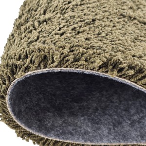 Wykładzina dywanowa BICHON FILC 32 zielona – do sypialni, salonu i przedpokoju