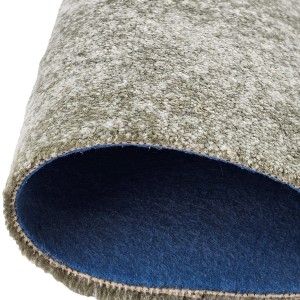 Wykładzina dywanowa DREAM FILC 12 zielona – do sypialni, salonu i przedpokoju