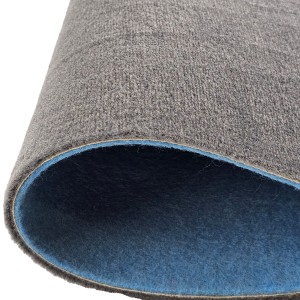 Wykładzina dywanowa welurowa NEW MIAMI FILC 19 szara – do biura i do domu