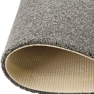 Wykładzina dywanowa hotelowa ASTORIA AB 737 szara – odporna na zabrudzenia