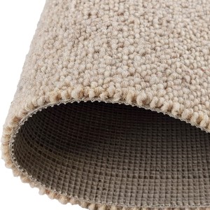 Wykładzina dywanowa wełniana ORGANIC AB 04 beżowa – do sypialni, salonu i przedpokoju